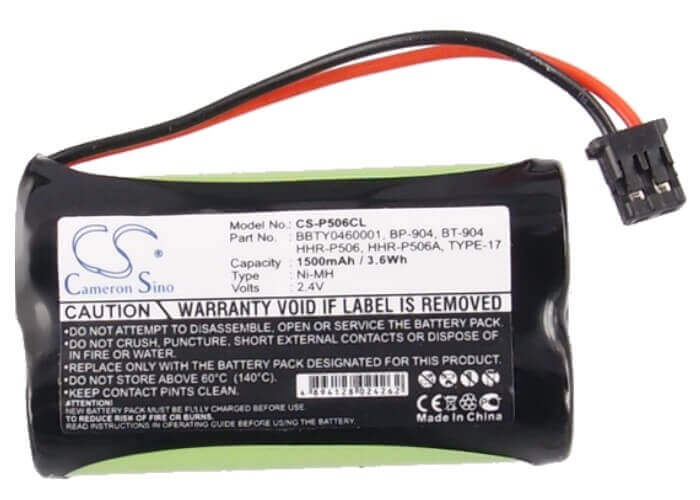 Batterie pour At&t, 17, 50 2.4v, 1500mah - 3.60wh Téléphone sans fil Cameron Sino Technology Limited (Téléphone sans fil)