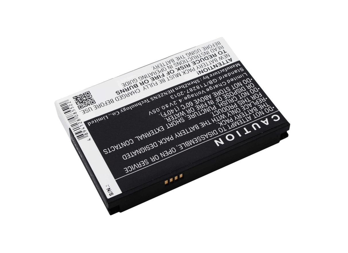 3.7V, Li-ion, 2400mAh, Hotspot battery fits Netgear, At&t, 5200080, Aircard 781s, Unite Pro, 8.88Wh Hotspot Cameron Sino Technology Limited
