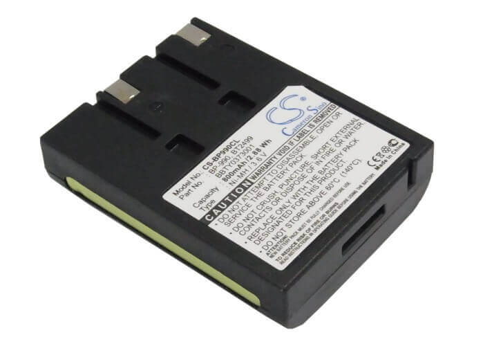 3.6V, Ni-MH, 800mAh, Batterie de téléphone sans fil compatible avec At&t, Avaya, Radio Shack, Uniden, Toshiba, 23-964, Bt990, 2.88Wh Téléphone sans fil Cameron Sino Technology Limited (Téléphone sans fil)