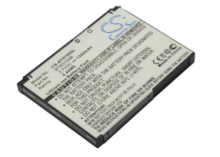3.7V, Li-ion, 1200mAh, SmartPhone battery fits Audiovox, At&t, Btr5700b, Smt5700, Smt-5700, 4.44Wh Mobile, SmartPhone Cameron Sino Technology Limited (Smartphone)