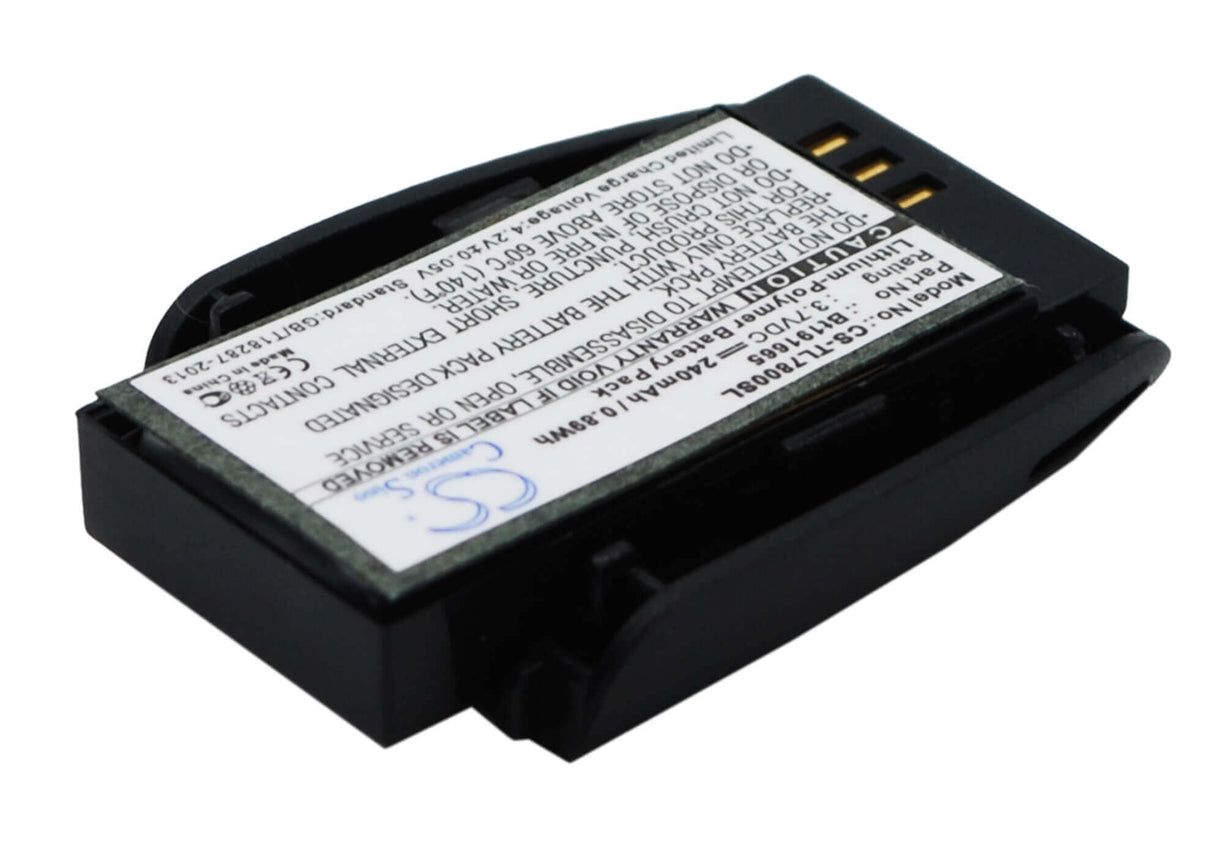 3.7V, Li-Polymer, 240mAh, Headset battery fits V Tech, Plantronics, At&t, Bt191665, Sb3014, Tl7800, 0.89Wh Wireless Headset Cameron Sino Technology Limited