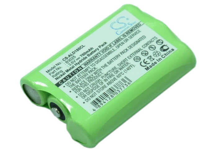 3.6V, Ni-MH, 700mAh, batterie de téléphone sans fil compatible avec Medion, Lifetec, Nec, Radio Shack, V Tech, Audioline, Ibm, At&t, 43-1106, 2.52Wh Téléphone sans fil Cameron Sino Technology Limited (Téléphone sans fil)