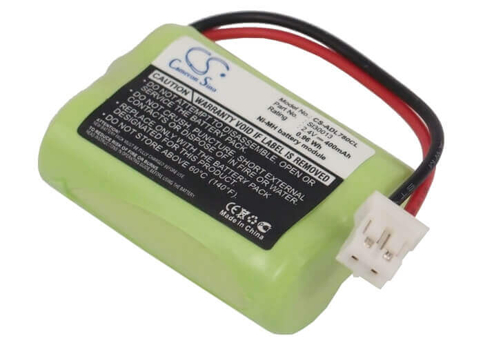 2.4V, Ni-MH, 400mAh, Cordless Phone battery fits Audioline, Switel, Sl30013, Dect 7500, Dect 7500 Micro, 0.96Wh Cordless Phone Cameron Sino Technology Limited (Cordless Phone)