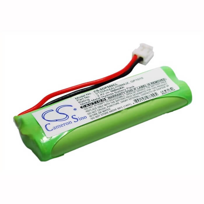 2,4V, Ni-MH, 500mAh, batterie de téléphone sans fil compatible avec Audioline, Medion, Gp, Swissvoice, Gp Hc05rn01, Monza 480, 1,2Wh Téléphone sans fil Cameron Sino Technology Limited (Téléphone sans fil)