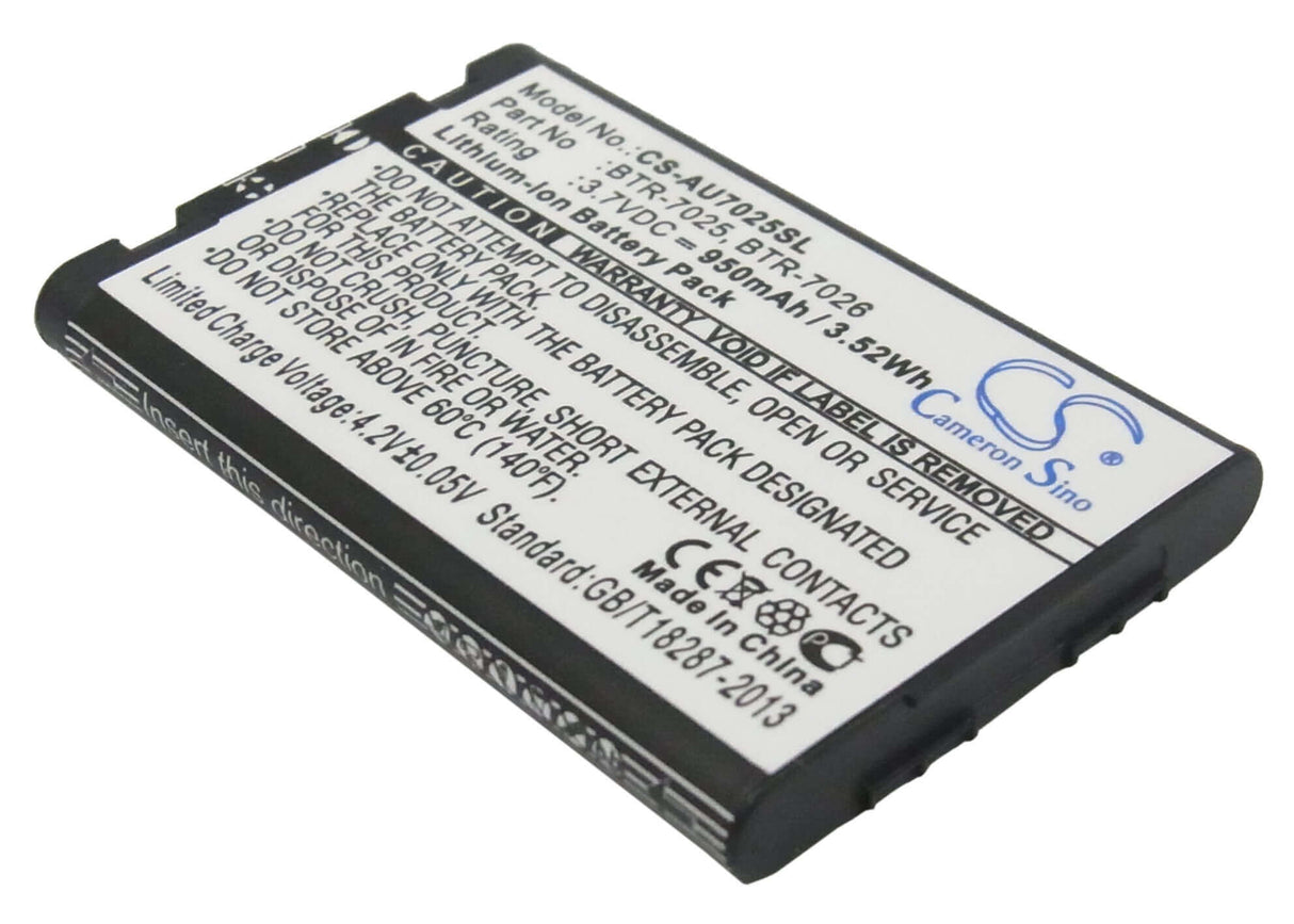 3.7V, Li-ion, 950mAh, batterie de smartphone compatible avec Sprint, Audiovox, Utstarcom, Btr-7025, Cdm-120, Cdm-220, 3.52Wh Mobile, SmartPhone Cameron Sino Technology Limited (Smartphone)