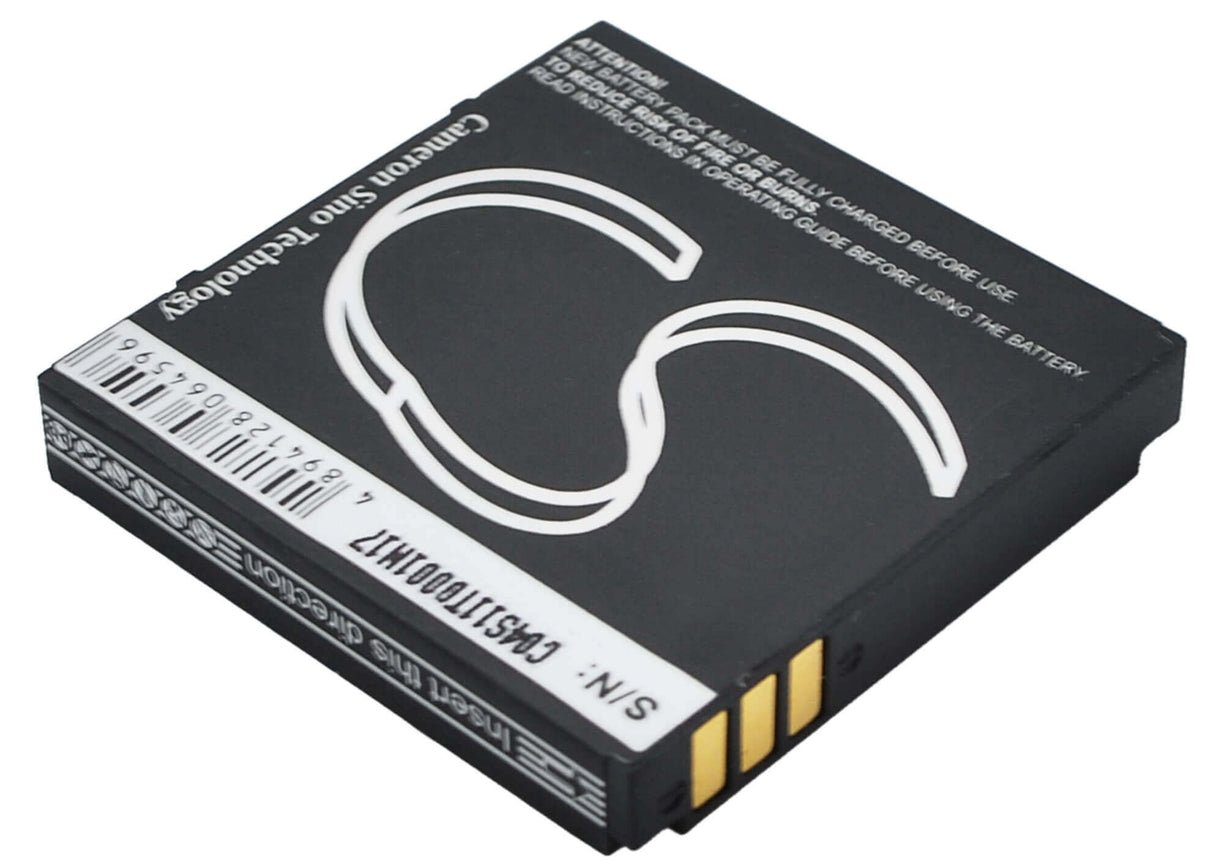 3.7V, Li-ion, 600mAh, SmartPhone battery fits Audiovox, Utstarcom, Btr1400, Cdm-1400, Pcs-1400, 2.22Wh Mobile, SmartPhone Cameron Sino Technology Limited (Smartphone)