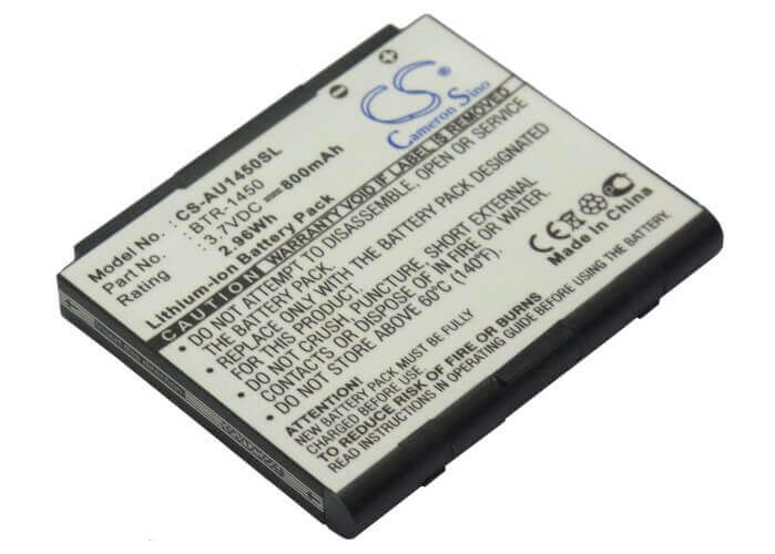 3.7V, Li-ion, 800mAh, SmartPhone battery fits Audiovox, Btr-1450, 1450m Super Slice, Cdm-1450, 2.96Wh Mobile, SmartPhone Cameron Sino Technology Limited (Suspended)
