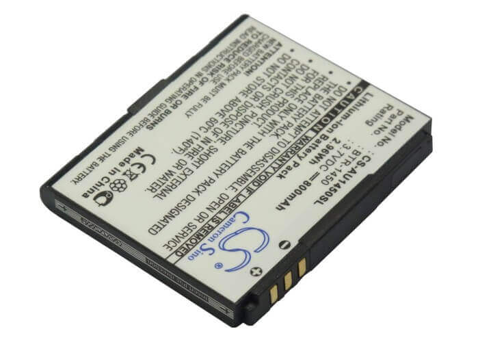 3.7V, Li-ion, 800mAh, SmartPhone battery fits Audiovox, Btr-1450, 1450m Super Slice, Cdm-1450, 2.96Wh Mobile, SmartPhone Cameron Sino Technology Limited (Suspended)