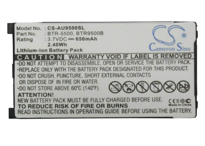 Battery For Audiovox Cdm-9500 3.7v, 650mah - 2.41wh Batteries for Electronics Cameron Sino Technology Limited (Suspended)
