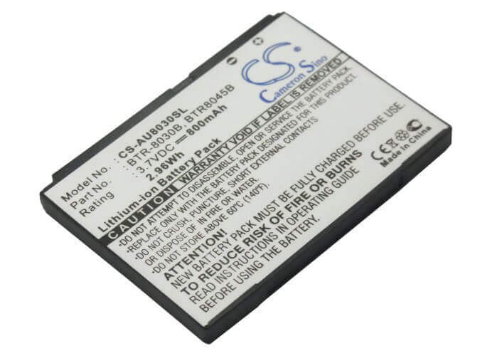 3.7V, Li-ion, 800mAh, SmartPhone battery fits Audiovox, Utstarcom, Pantech, Verizon, Uscellular, Btr-8030, Pcd Txt8030, Pcd Txt8030 Razzle, 2.96Wh Mobile, SmartPhone Cameron Sino Technology Limited (Smartphone)