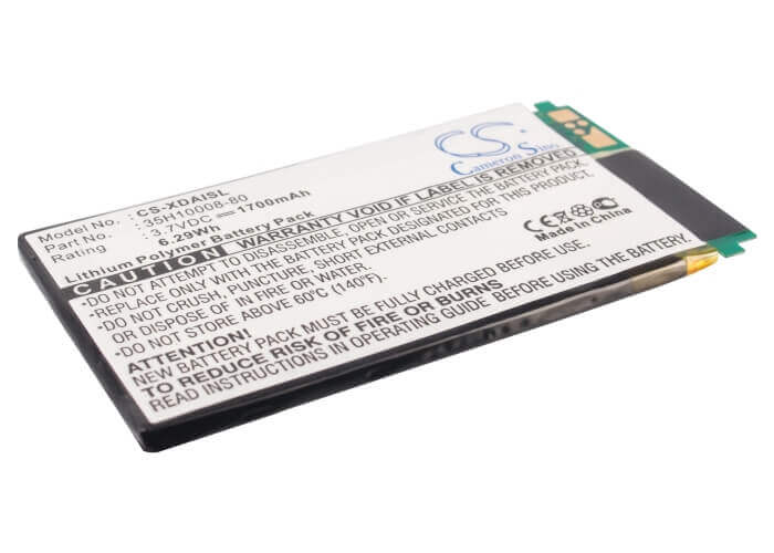 3.7V, Li-Polymer, 1700mAh, SmartPhone battery fits Audiovox, Qtek, Era, 35h10008-80, Ppc5050, 6.29Wh Mobile, SmartPhone Cameron Sino Technology Limited (Smartphone)