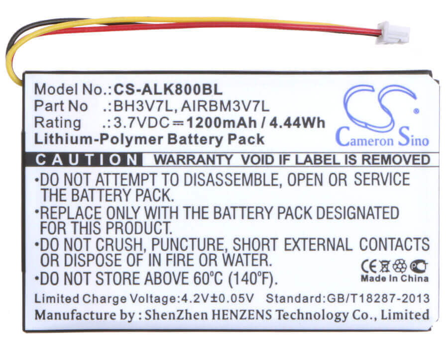 Crane Remote Battery For Autec, Air A4, Air A6, Air A8 3.7v, 1200mah - 4.44wh Crane Remote Control Cameron Sino Technology Limited