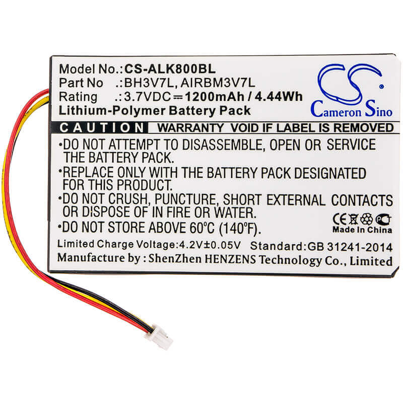 Crane Remote Battery For Autec, Air A4, Air A6, Air A8 3.7v, 1200mah - 4.44wh Crane Remote Control Cameron Sino Technology Limited