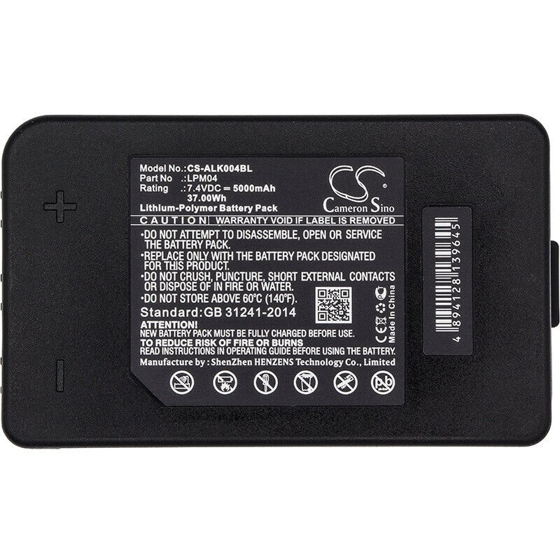 Batterie de télécommande pour grue pour Autec Djm, Djr, Fjm 7.4v, 5000mah - 37.00wh Télécommande pour grue Cameron Sino Technology Limited
