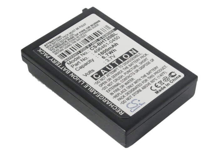 Barcode Scanner Battery For Auto-id Asia 3.7v, 1800mah - 6.66wh Barcode Scanner Cameron Sino Technology Limited