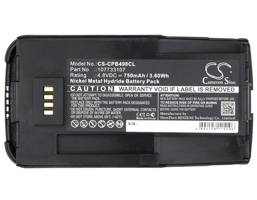 4,8V, Ni-MH, 750mAh, batterie de téléphone sans fil compatible avec Avaya, 107733107, 9030, 9031, 3,6Wh Téléphone sans fil Cameron Sino Technology Limited (Téléphone sans fil)