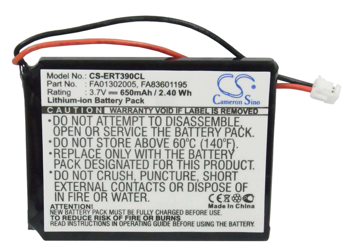 3.7V, Li-ion, 650mAh, Cordless Phone battery fits Telekom, Innovaphone, Swyx, Telstra, Mitel, Avaya, Aastra, Ascom, Ericsson, 660177 1f, 660177, 660177/r1c, 2.405Wh Cordless Phone Cameron Sino Technology Limited (Cordless Phone)