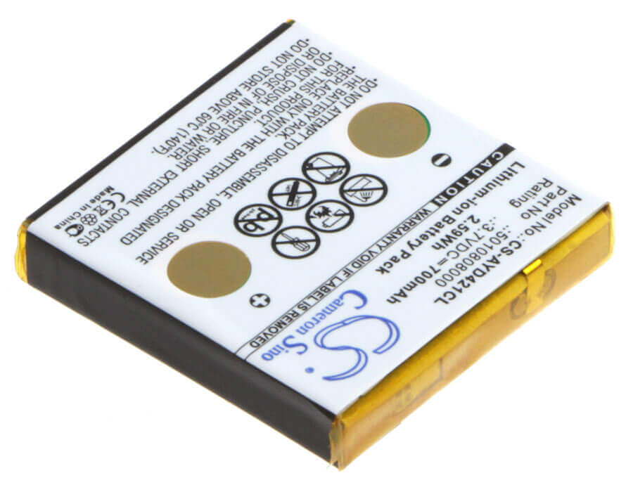 3.7V, Li-ion, 700mAh, Cordless Phone battery fits Avaya, 5010808000, D4, D4 Office, 2.59Wh Cordless Phone Cameron Sino Technology Limited (Cordless Phone)