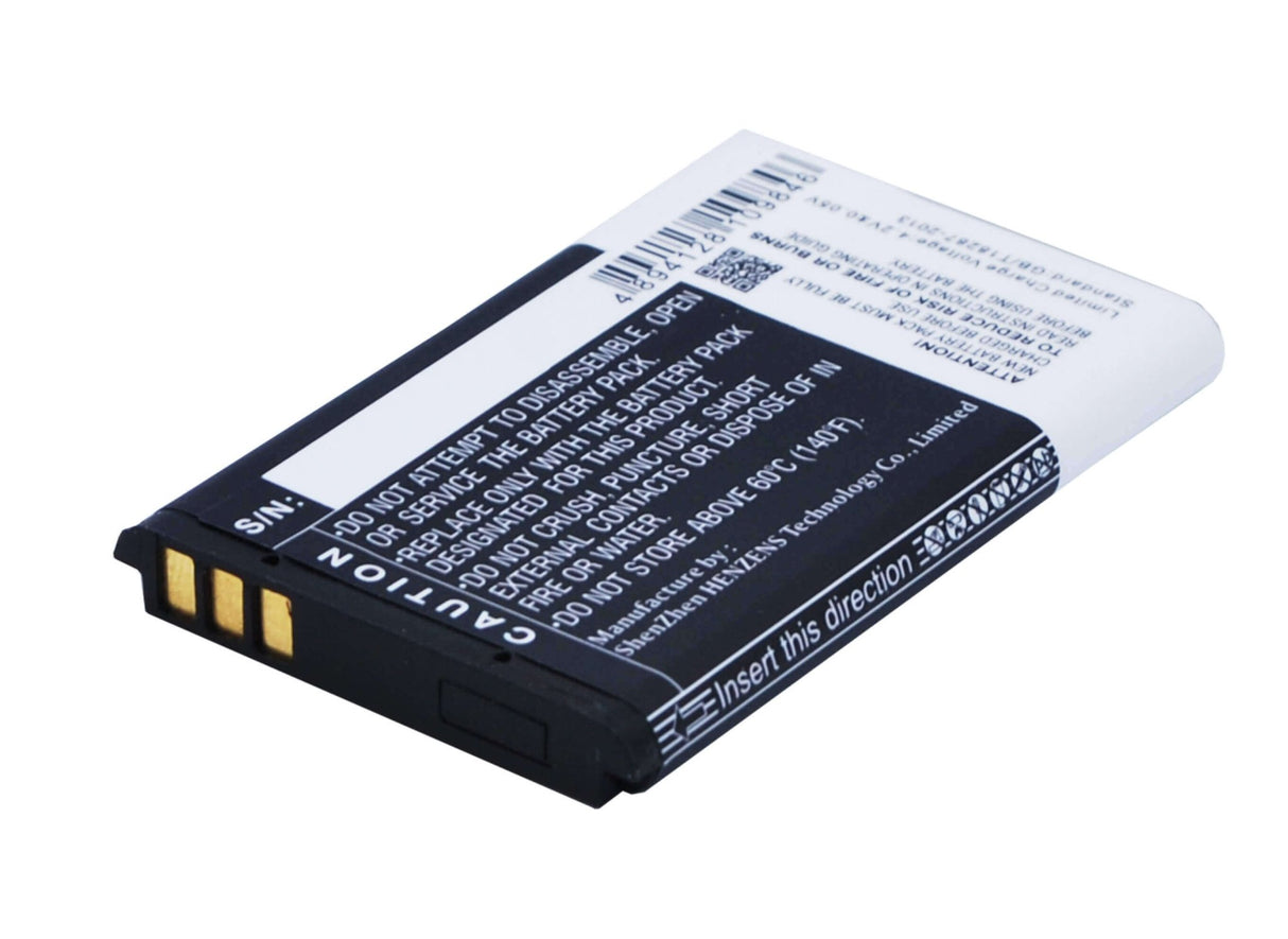 3.7V, Li-ion, 1200mAh, SmartPhone battery fits Alba, August, Denver, Radiwow, 523450ar 11-01, K1, K4, 4.44Wh Mobile, SmartPhone Cameron Sino Technology Limited (Smartphone)