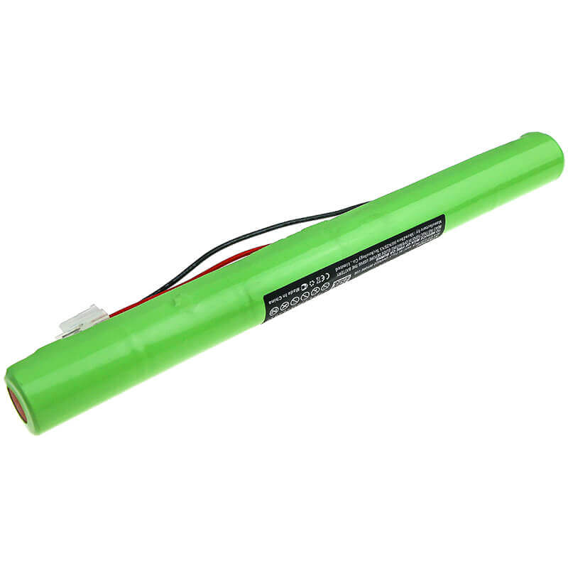 7.2V, Ni-CD, 1600mAh, batterie d'éclairage d'urgence compatible avec Baes, 329045490, Fluo Evac, Ova Td310632, 11.52Wh Éclairage d'urgence Cameron Sino Technology Limited