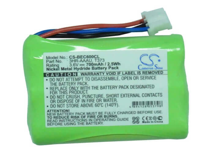 Cordless Phone Battery For Bang & Olufsen, Beocom 6000 3.6v, 700mah - 2.52wh Cordless Phone Cameron Sino Technology Limited (Cordless Phone)