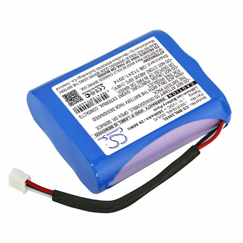 11.1V, Li-ion, 2600mAh, Speaker battery fits Bang & Olufsen, Beoplay A3, 28.86Wh Speaker Cameron Sino Technology Limited