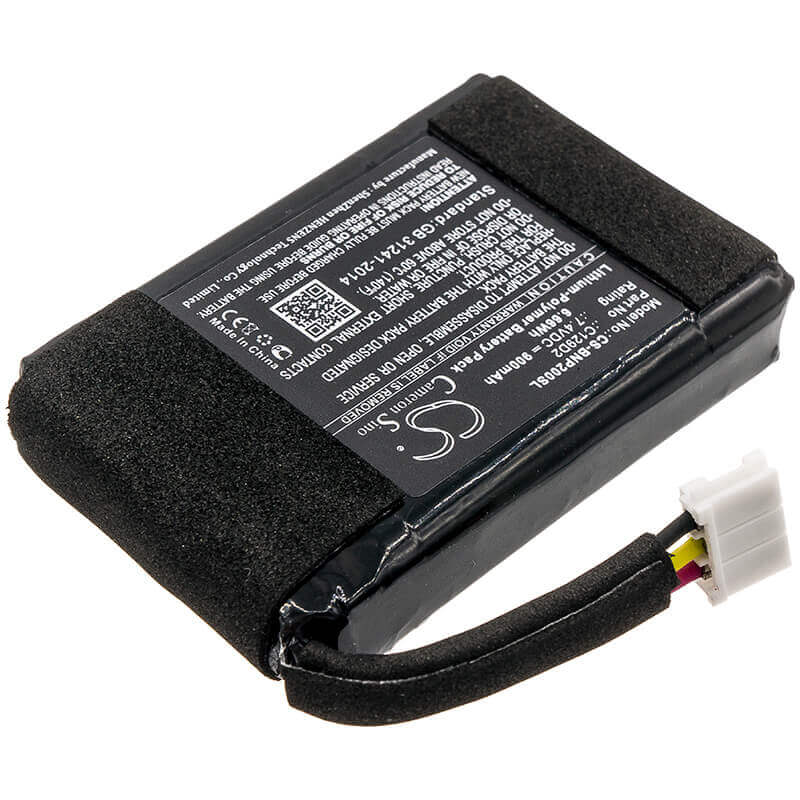 7.4V, Li-Polymer, 900mAh, Speaker battery fits Bang & Olufsen, Beoplay P2, 6.66Wh Speaker Cameron Sino Technology Limited