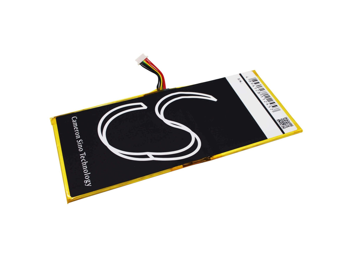 3.7V, Li-Polymer, 6000mAh, Tablet battery fits Barnes & Noble, Avpb00, Bntv600, Nook Hd+ Plus, 22.20Wh Tablet Cameron Sino Technology Limited