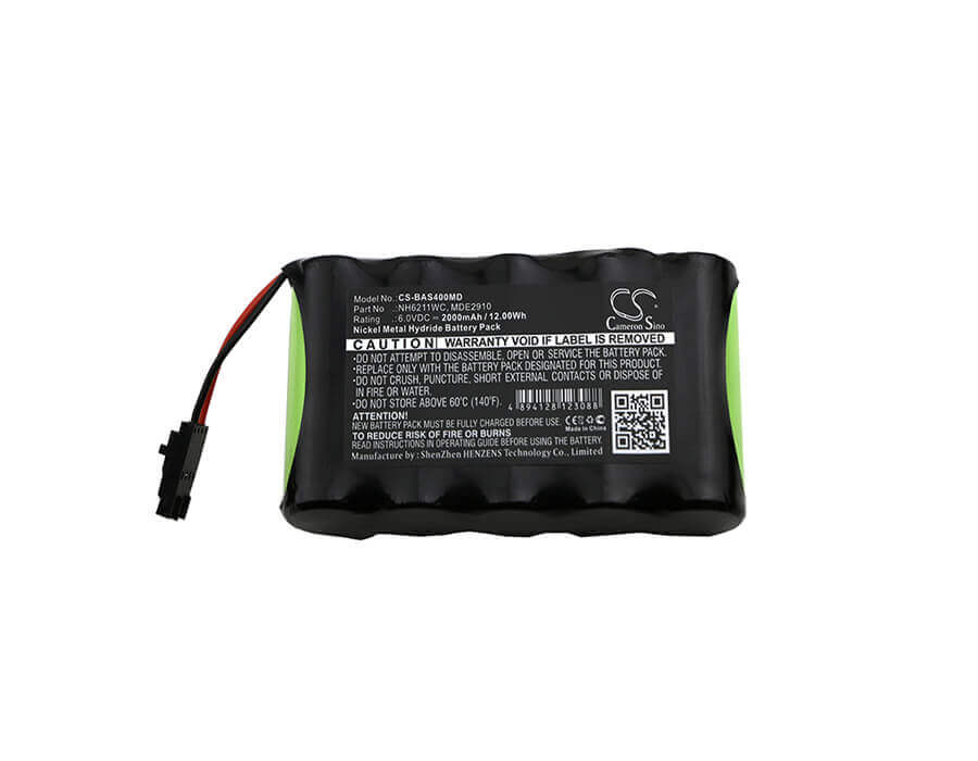 6.0V, Ni-MH, 2000mAh, Medical battery fits Baxter Healthcare, B11056, As40, As40 Infusion Pump, 12.0Wh Medical Cameron Sino Technology Limited (Medical)
