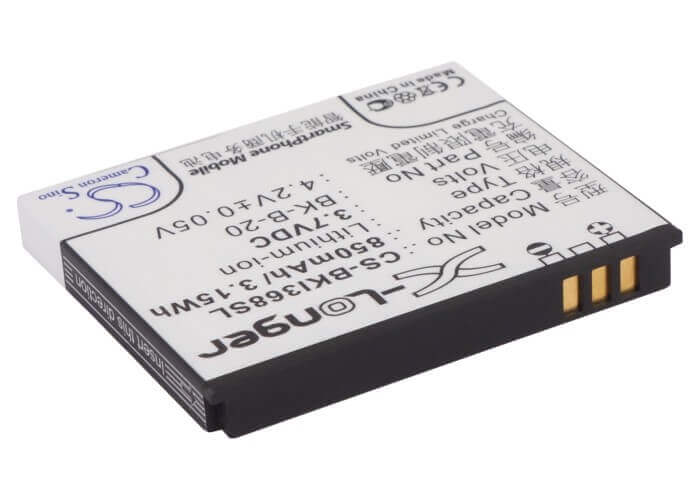 3.7V, Li-ion, 850mAh, SmartPhone battery fits Bbk, Bk-b-20, I368, I388, 3.15Wh Mobile, SmartPhone Cameron Sino Technology Limited (Suspended)