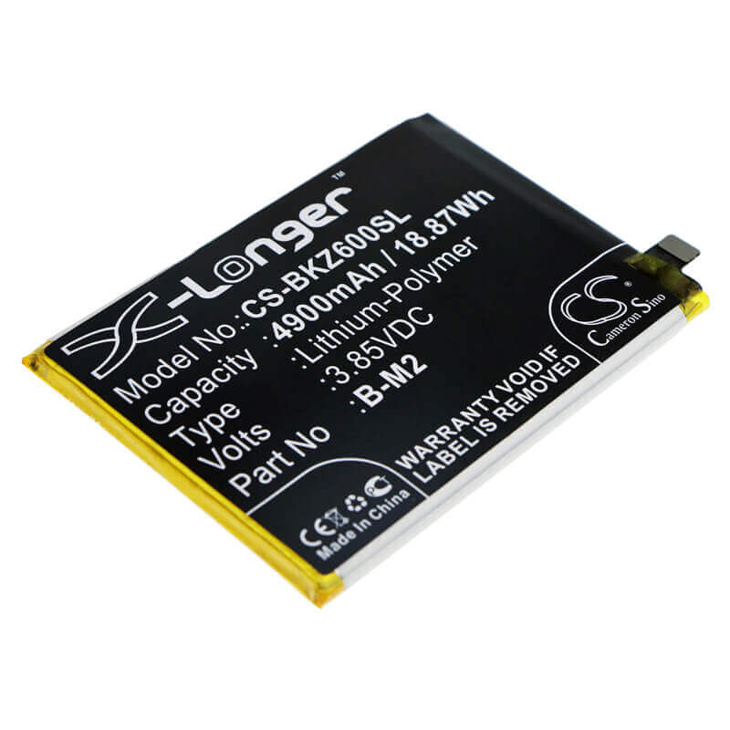 3.85V, Li-Polymer, 4900mAh, SmartPhone battery fits Vivo, Bbk, B-m2, V1963, V1963a, 18.87Wh Mobile, SmartPhone Cameron Sino Technology Limited (Smartphone)