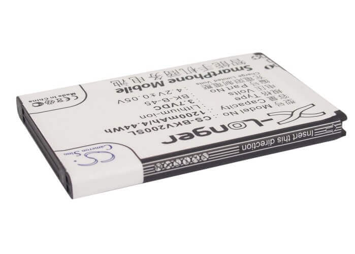 3.7V, Li-ion, 1200mAh, SmartPhone battery fits Bbk, Bk-b-45, Vivo S1, Vivo S6, 4.44Wh Mobile, SmartPhone Cameron Sino Technology Limited (Smartphone)