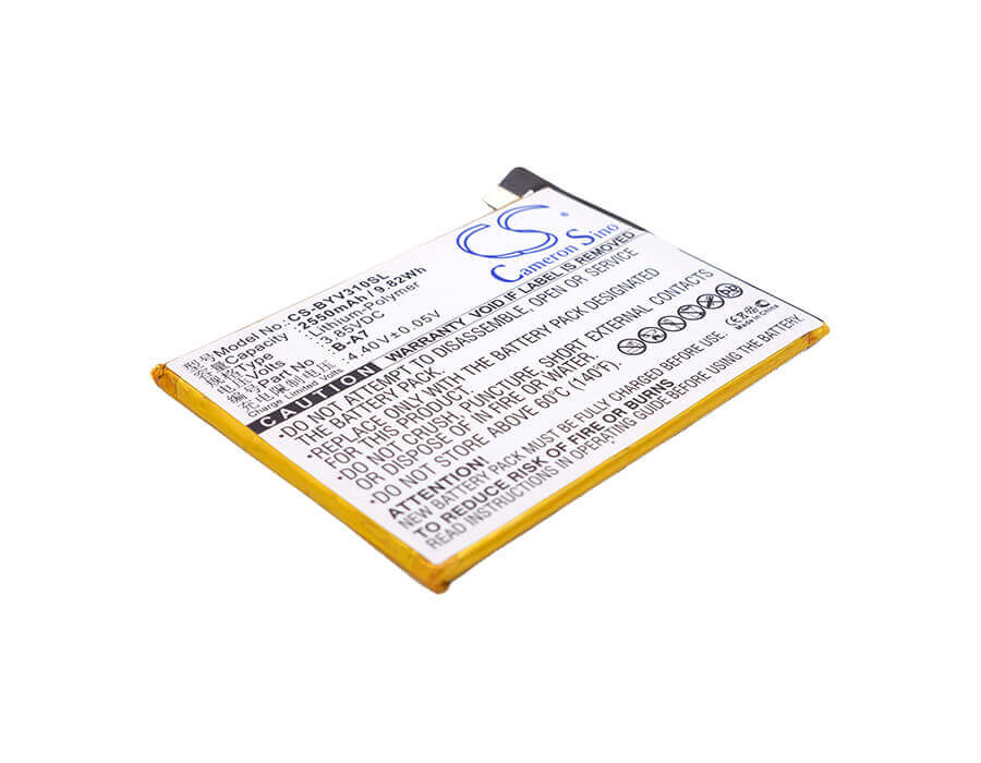 3.85V, Li-Polymer, 2550mAh, SmartPhone battery fits Bbk, B-a7, Vivo V3 A, Vivo V3m A, 9.82Wh Mobile, SmartPhone Cameron Sino Technology Limited (Suspended)