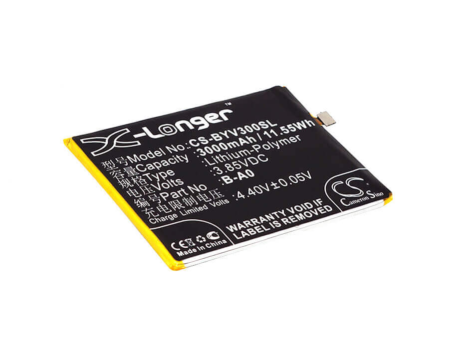 3.85V, Li-Polymer, 3000mAh, SmartPhone battery fits Vivo, Bbk, B-a0, Vivo V3 Max, Vivo V3 Max+, 11.55Wh Mobile, SmartPhone Cameron Sino Technology Limited (Suspended)
