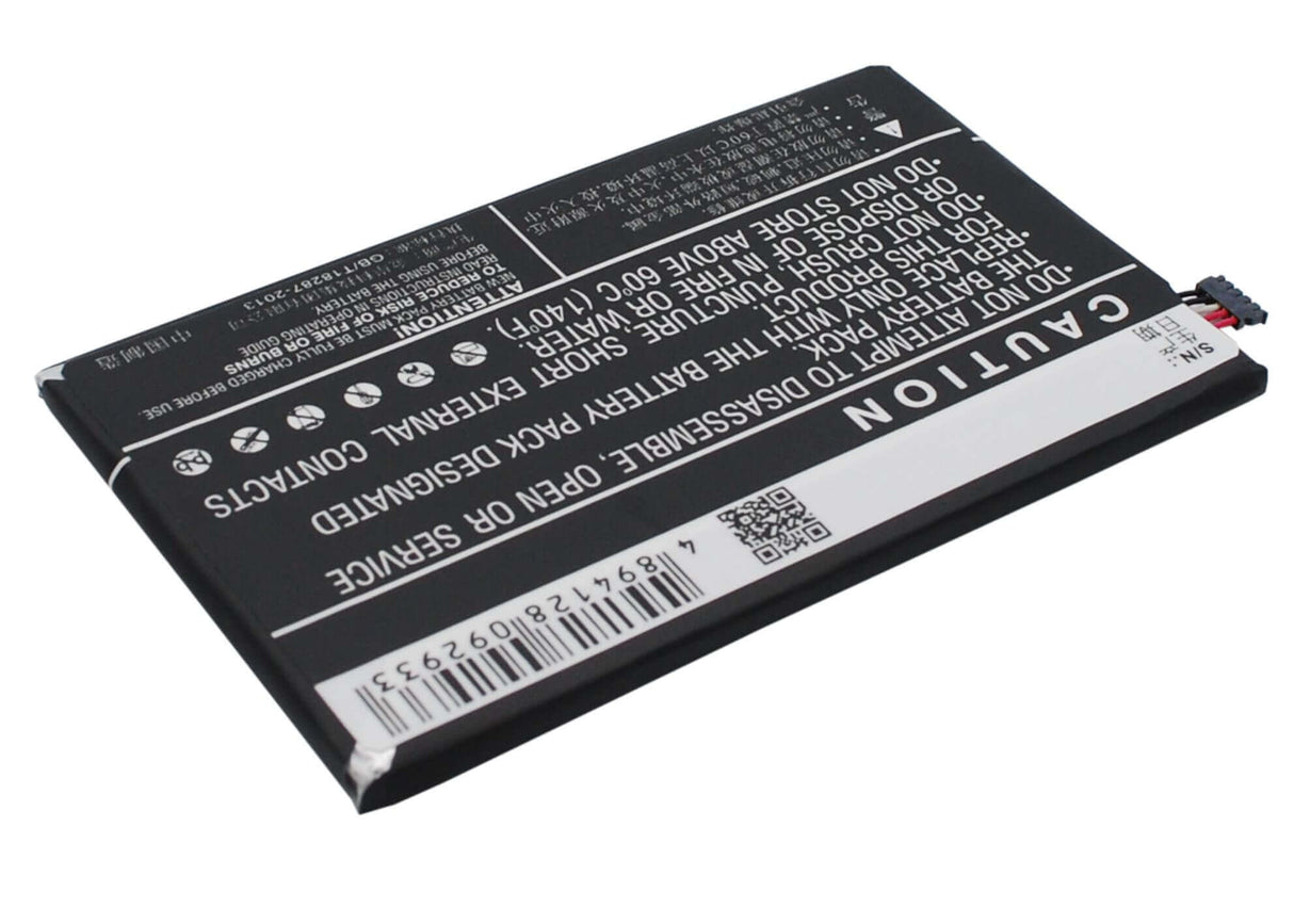 3.8V, Li-Polymer, 3400mAh, SmartPhone battery fits Bbk, Bk-b-58, Vivo X510t, Vivo X510w, 12.92Wh Mobile, SmartPhone Cameron Sino Technology Limited (Suspended)