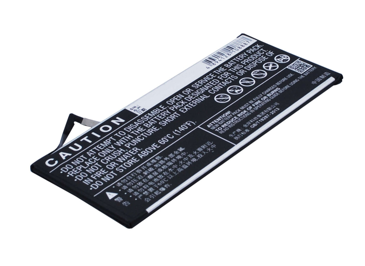 3,85V, Li-Polymer, 2450mAh, batterie de smartphone compatible avec Bbk, B-87, Vivo X5pro V, Vivo X5pro V Dual Sim, 9,43Wh Mobile, Smartphone Cameron Sino Technology Limited (Smartphone)