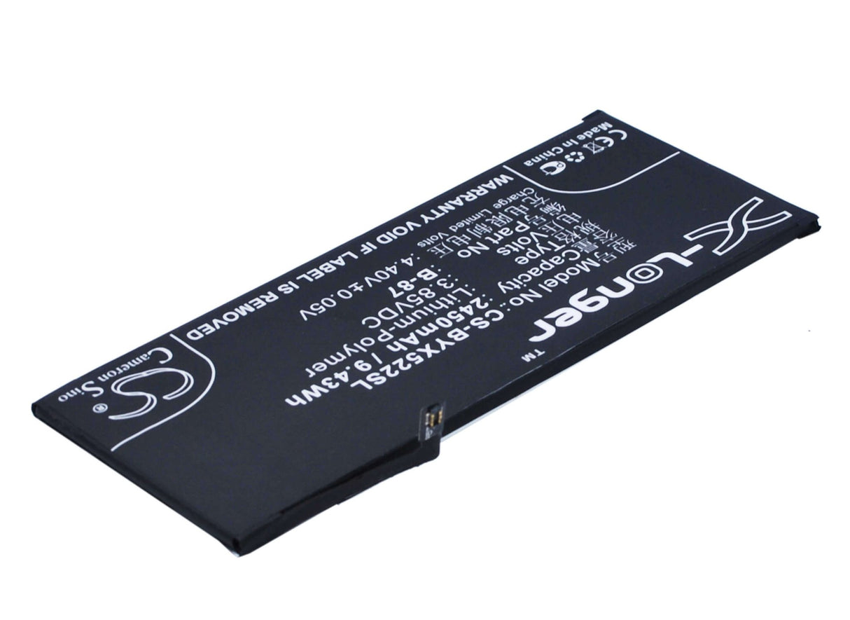 3,85V, Li-Polymer, 2450mAh, batterie de smartphone compatible avec Bbk, B-87, Vivo X5pro V, Vivo X5pro V Dual Sim, 9,43Wh Mobile, Smartphone Cameron Sino Technology Limited (Smartphone)