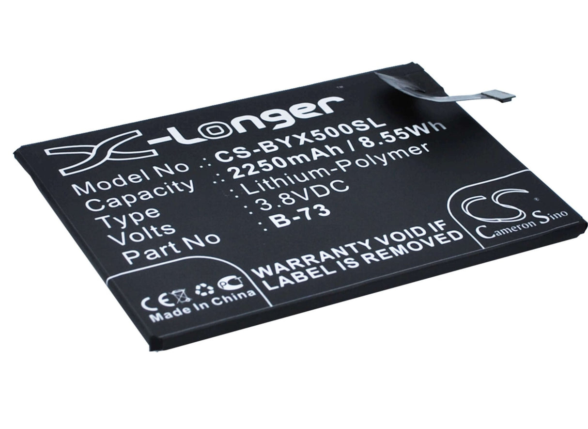 3,8V, Li-Polymer, 2250mAh, batterie pour smartphone compatible avec Bbk, B-73, Vivo X5, Vivo X5 4g, 8,55Wh Mobile, Smartphone Cameron Sino Technology Limited (Smartphone)