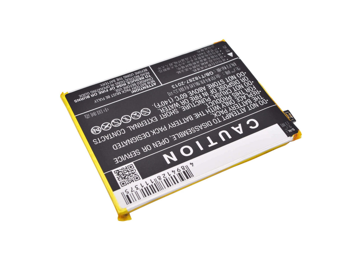 3.8V, Li-Polymer, 2400mAh, SmartPhone battery fits Vivo, Bbk, B-91, Vivo X6, Vivo X6a, 9.12Wh Mobile, SmartPhone Cameron Sino Technology Limited (Smartphone)