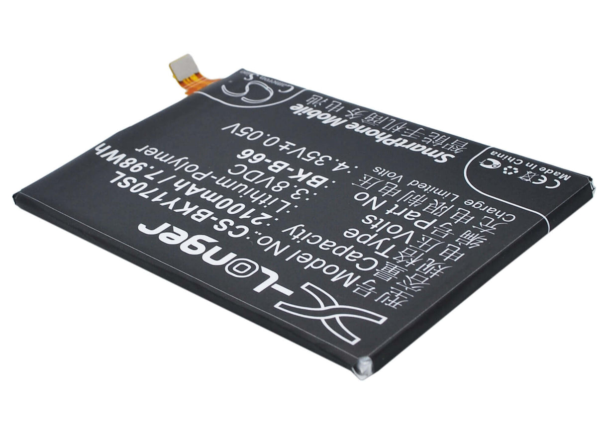 3.8V, Li-Polymer, 2100mAh, SmartPhone battery fits Bbk, Bk-b-66, Vivo Y17, Vivo Y17t, 7.98Wh Mobile, SmartPhone Cameron Sino Technology Limited (Smartphone)