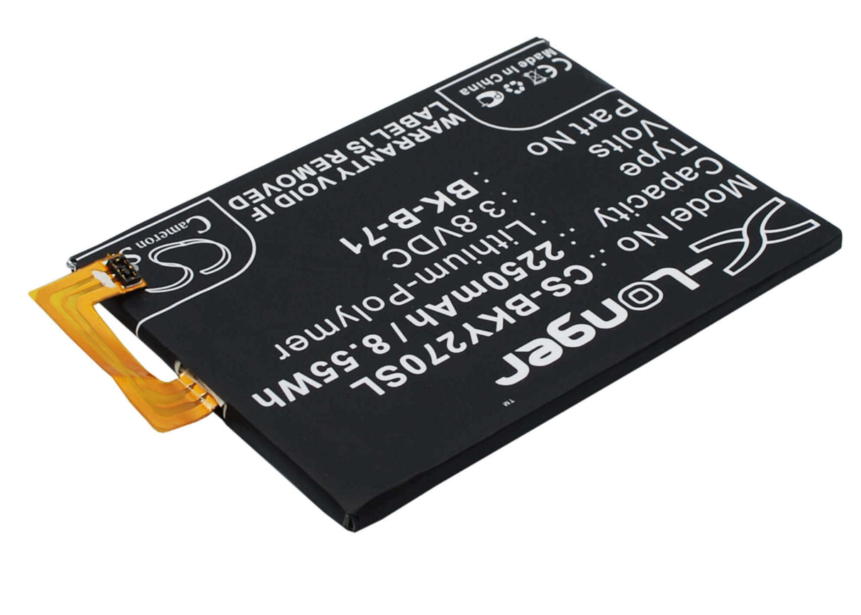 3.8V, Li-Polymer, 2250mAh, SmartPhone battery fits Bbk, Bk-b-71, Vivo Y18, Vivo Y18l, 8.55Wh Mobile, SmartPhone Cameron Sino Technology Limited (Suspended)