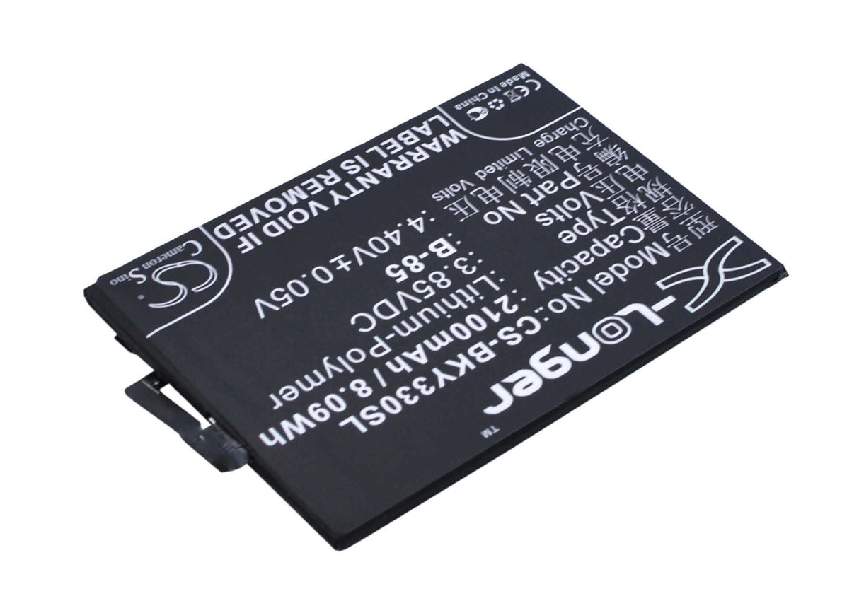 3.85V, Li-Polymer, 2100mAh, SmartPhone battery fits Bbk, B-85, Vivo Y33, Vivo Y33l, 8.09Wh Mobile, SmartPhone Cameron Sino Technology Limited (Smartphone)