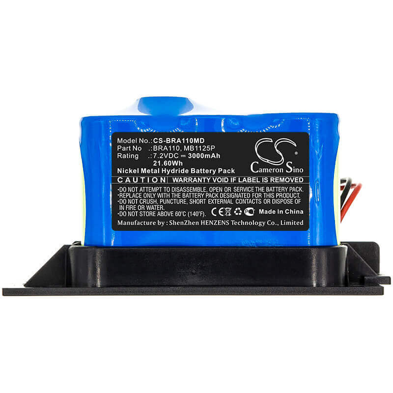 7.2V, Ni-MH, 3000mAh, Medical battery fits Braun, 110089-s, Infusomat Fms, Infusomat P, 21.60Wh Medical Cameron Sino Technology Limited (Medical)