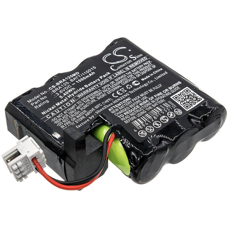 3.6V, Ni-MH, 1500mAh, Medical battery fits Braun, 110015, Perfusor Compact, 5.40Wh Medical Cameron Sino Technology Limited (Medical)