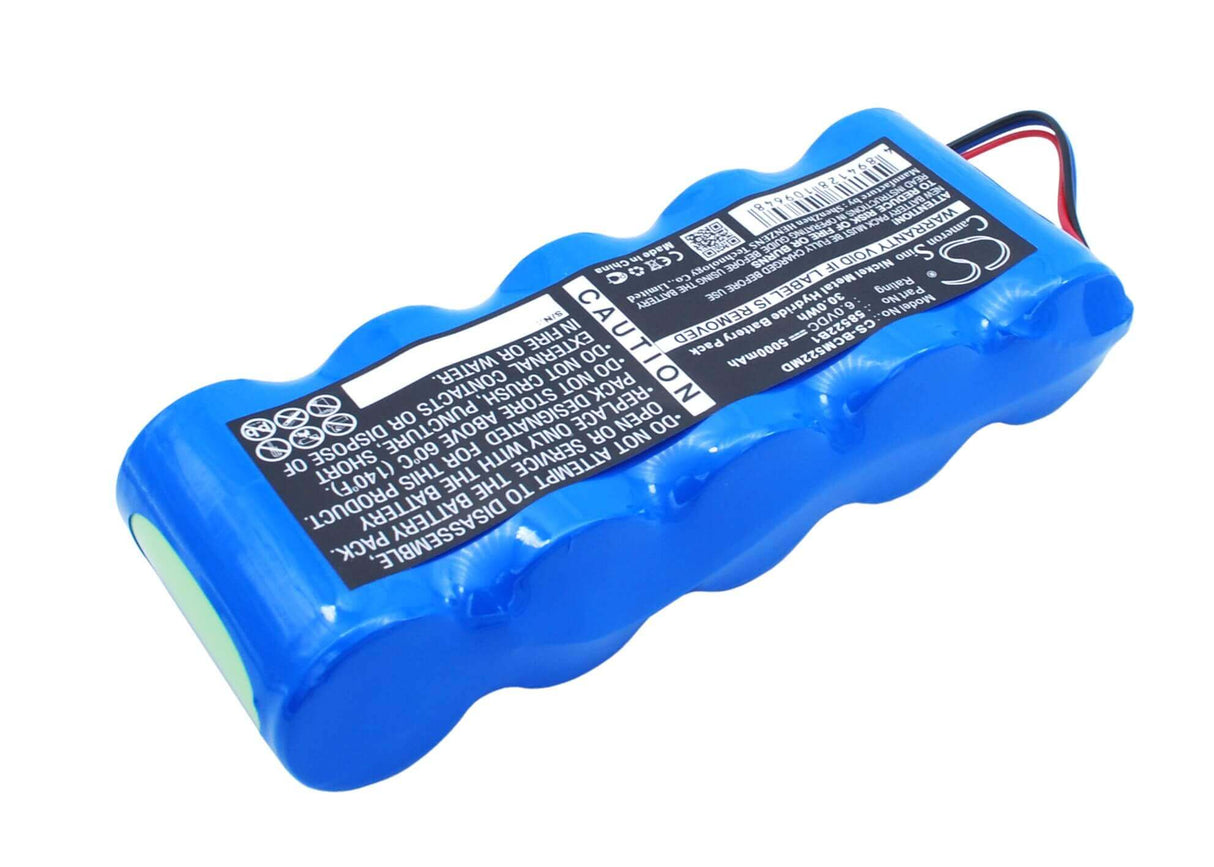6.0V, Ni-MH, 5000mAh, Medical battery fits Bci, Nonin, 5108, 58450a1 Mini-torr Plus, 6004 Blood Pressure Monitor, 30.0Wh Medical Cameron Sino Technology Limited (Medical)