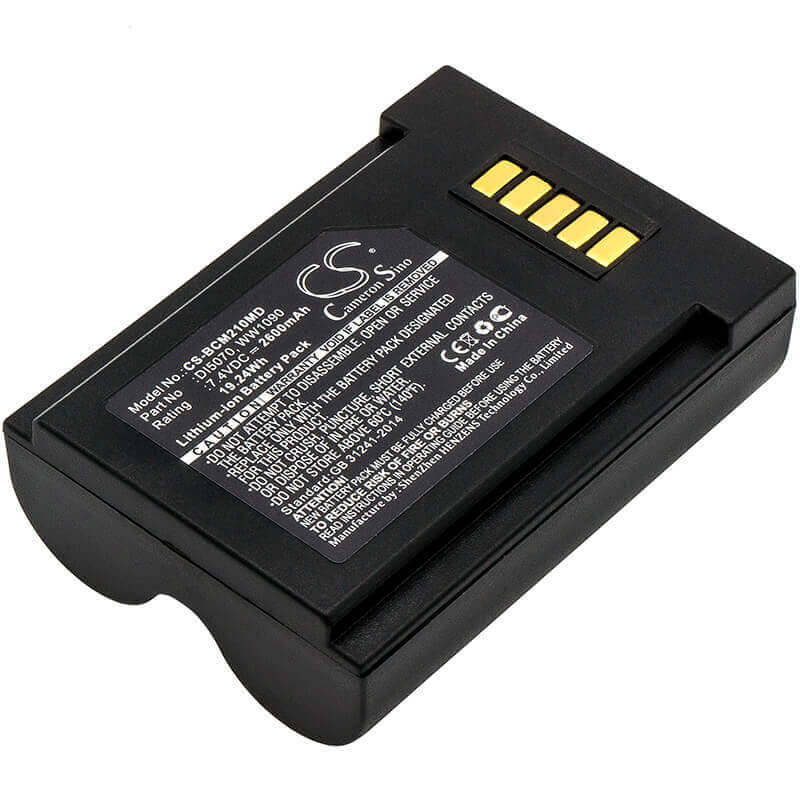 7.4V, Li-ion, 2600mAh, Medical battery fits Bci, Di5070, Spectro2 20, Spectro2 10, 19.24Wh Medical Cameron Sino Technology Limited (Medical)