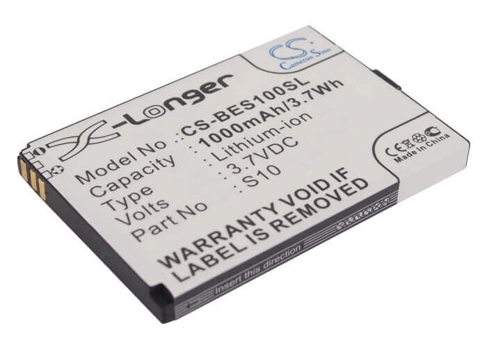 3.7V, Li-ion, 1000mAh, SmartPhone battery fits Bea-fon, S10, S10, 3.7Wh Mobile, SmartPhone Cameron Sino Technology Limited (Smartphone)