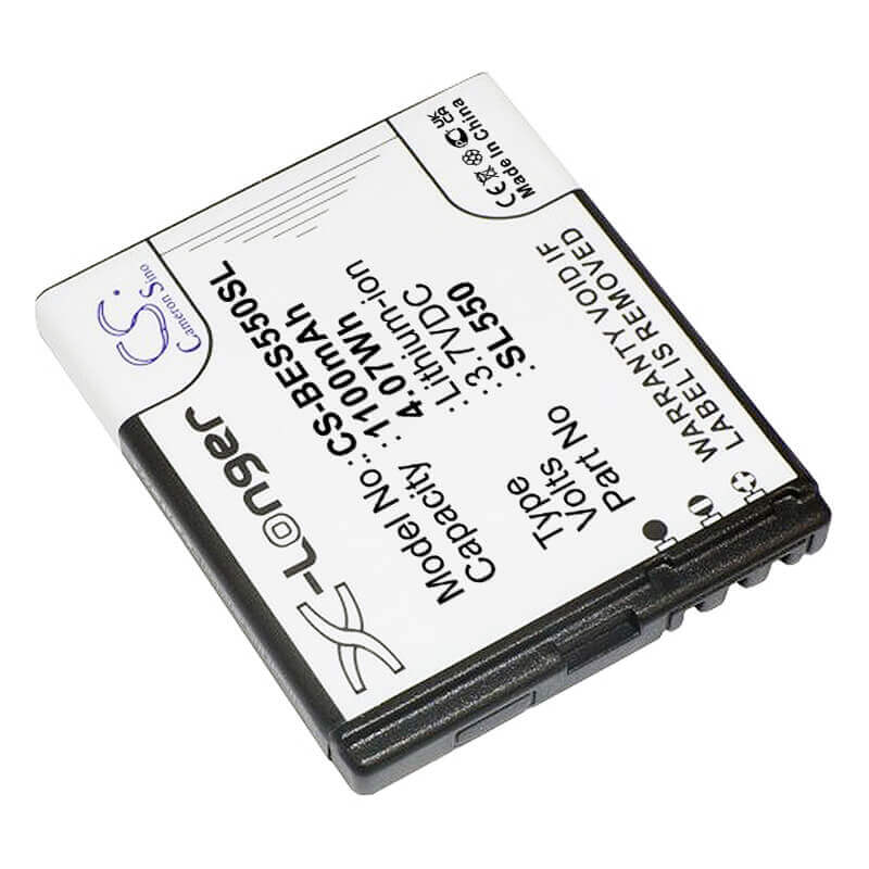 3.7V, Li-ion, 1100mAh, SmartPhone battery fits Bea-fon, Sl550, Sl550, 4.07Wh Mobile, SmartPhone Cameron Sino Technology Limited (Smartphone)