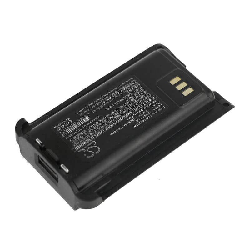 7.4V, Li-ion, 2200mAh, Two-Way Radio battery fits Bearcom, Vertex, Fnb-v143li, Bc250d, 16.28Wh Two-Way Radio Cameron Sino Technology Limited