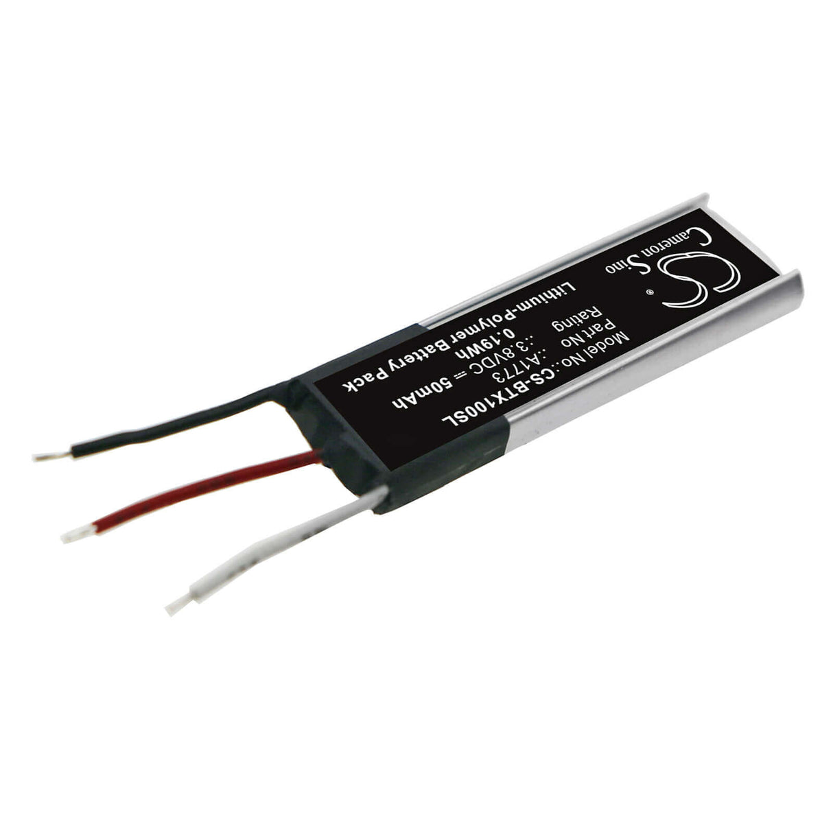 3.8V, Li-Polymer, 50mAh, Headset battery fits Beats, A1773, Beats X, Mlye2ll/a, 0.19Wh Wireless Headset Cameron Sino Technology Limited (Suspended)